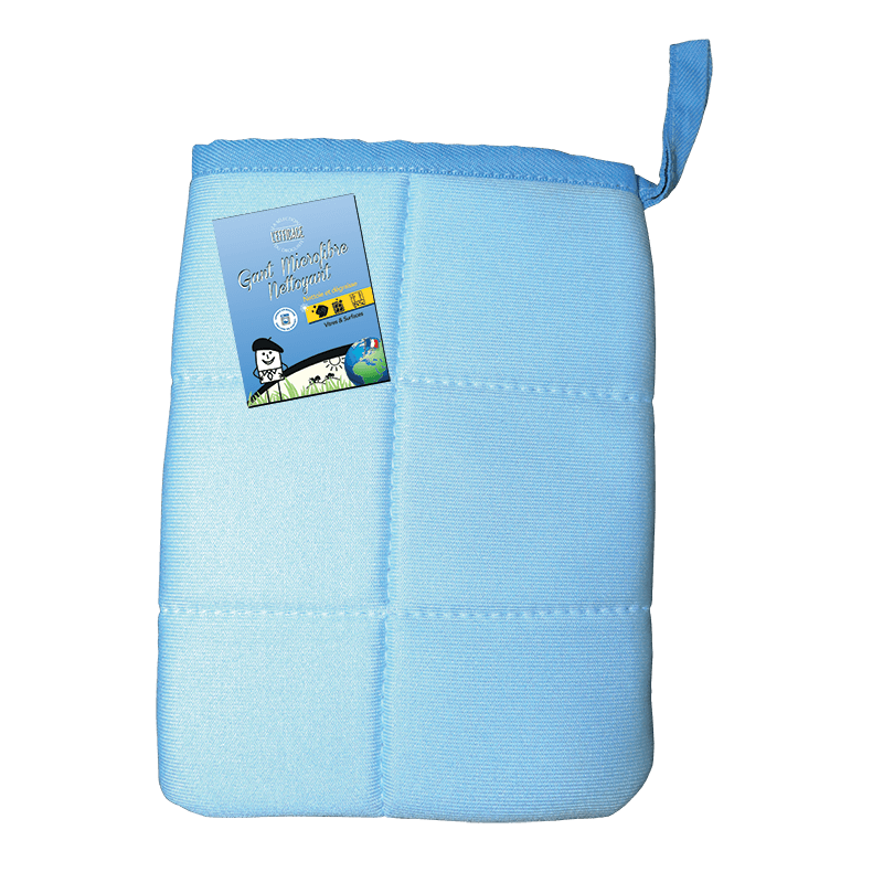 Gant nettoyage microfibre - L'efficace