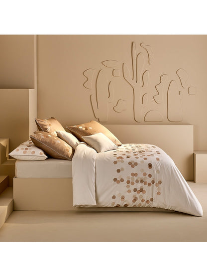 HOUSSE DE COUETTE HEXAGONES ANGORA