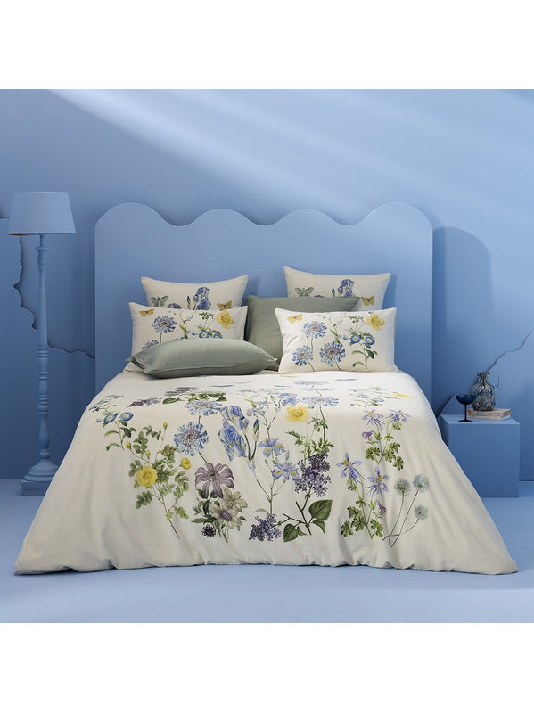 HOUSSE DE COUETTE IRIS D'ETE NATUREL