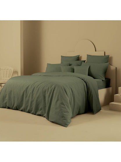 HOUSSE DE COUETTE LE METIS FRANCAIS KAKI