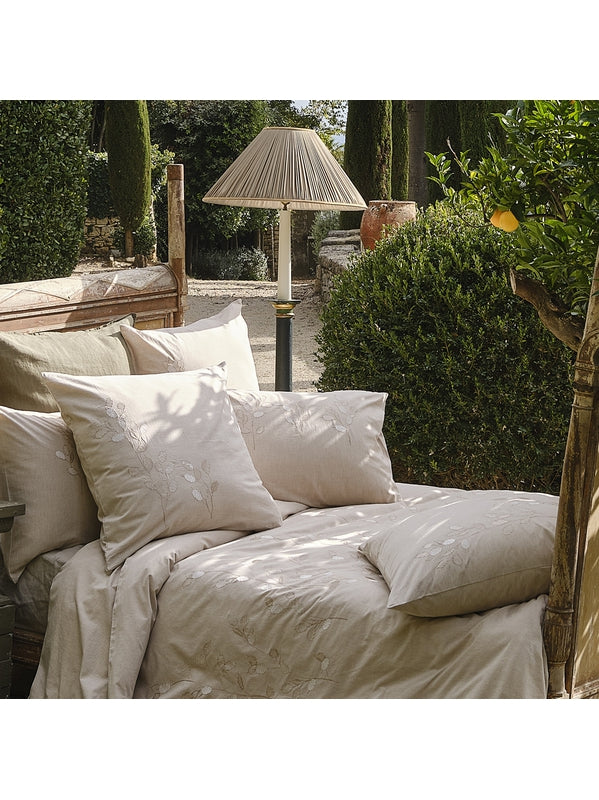 HOUSSE DE COUETTE MONNAIE DU PAPE NATUREL