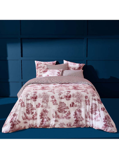 HOUSSE DE COUETTE POESIE ROSSO