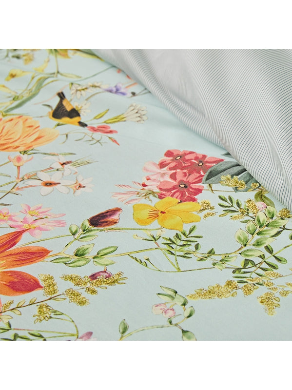 HOUSSE DE COUETTE PRIMAVERA VERT D EAU