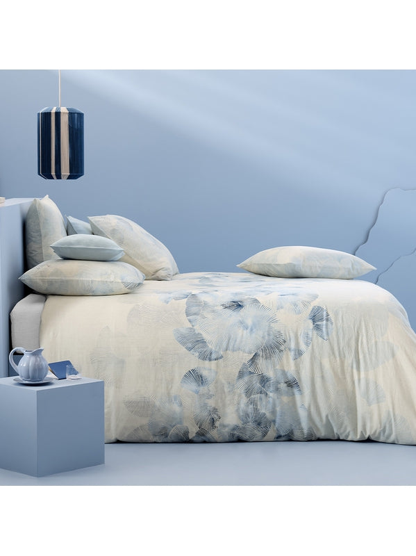 HOUSSE DE COUETTE VAGUES LDL INDIGO