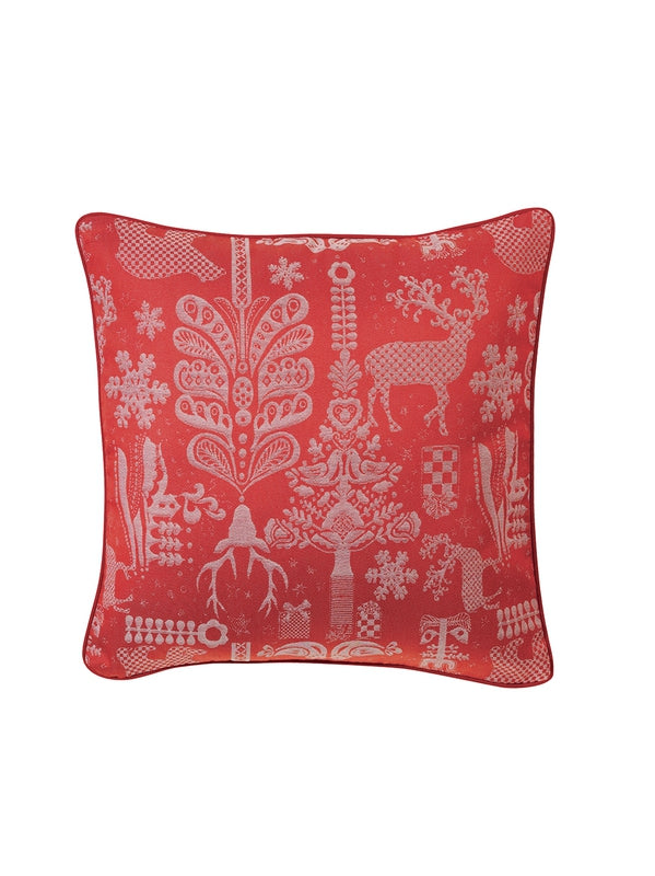 HOUSSE DE COUSSIN MILLE DEER RED