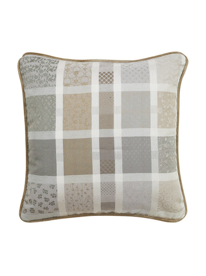 HOUSSE DE COUSSIN MILLE LADIES ARGILE