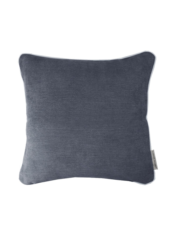 HOUSSE DE COUSSIN UNI BLEU JEAN