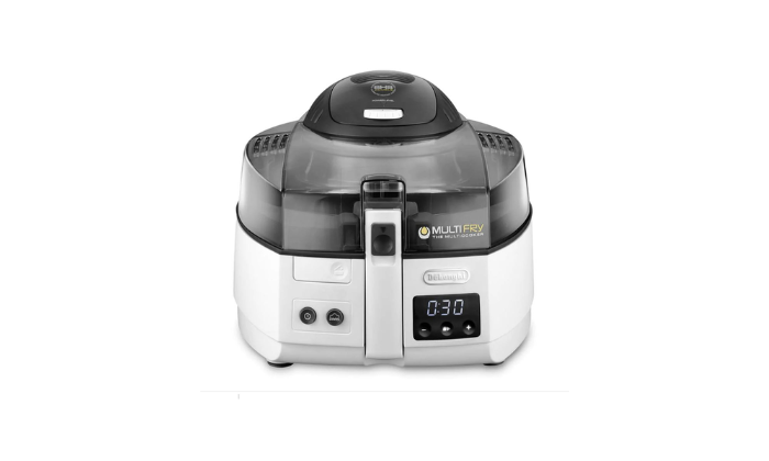 Friteuse multicuiseur De'Longhi MultiFry avec hublot et cuve céramique