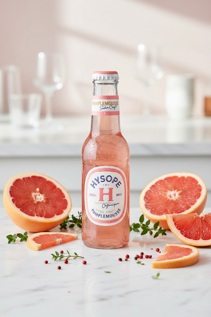 HYSOPE Soda Craft Pamplemousse 4x20 cl Bio - La Maison du Whisky
