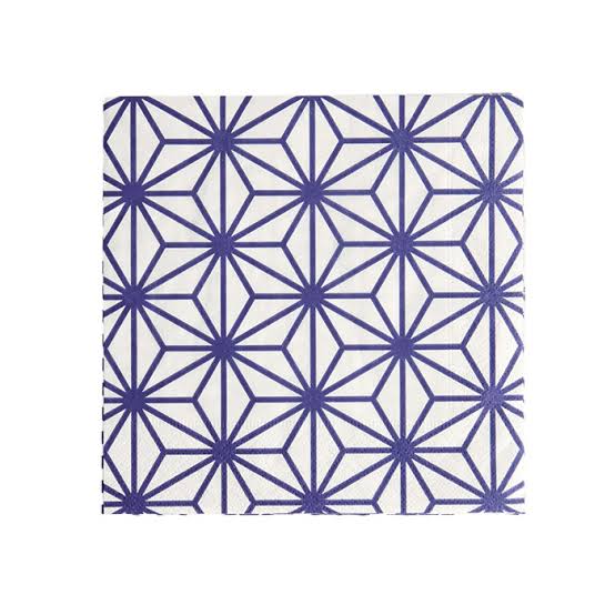 Serviettes en papier Nippon Blue - Tokyo design studio