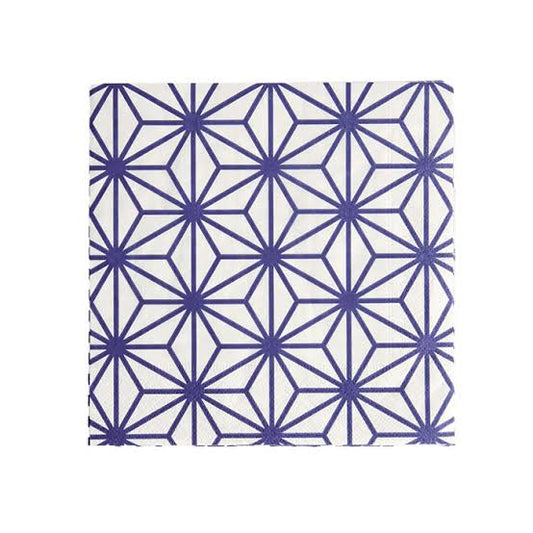 Serviettes en papier Nippon Blue - Tokyo design studio