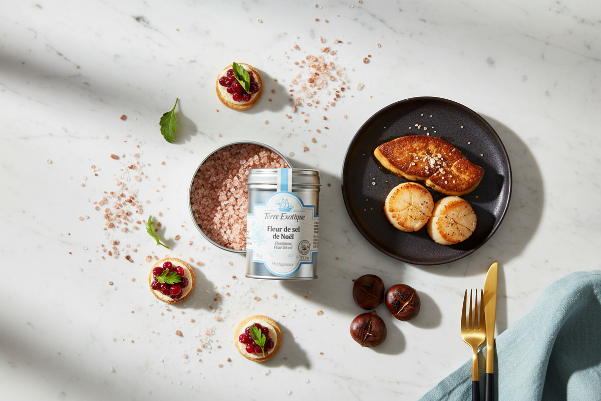 Fleur de sel de noël - Terre Exotique