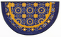 Tapis Round Azulejo 50x85 cm - Wash+Dry