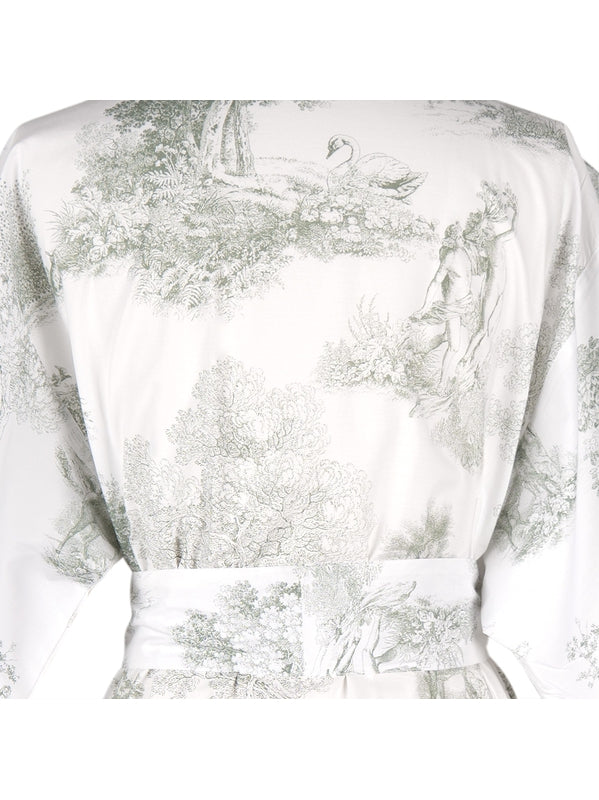 KIMONO LONG POESIE VERDE