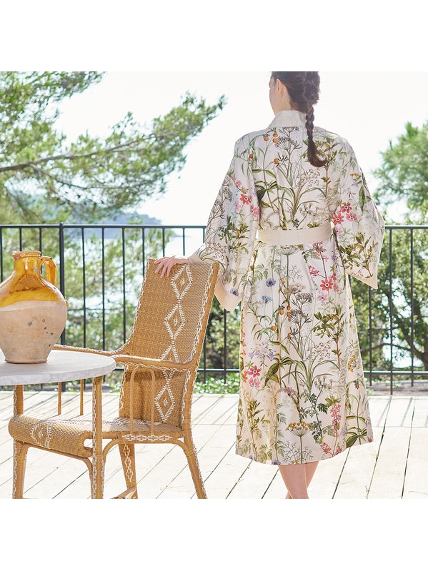 KIMONO LONG PRAIRIE LEGERE BEIGE