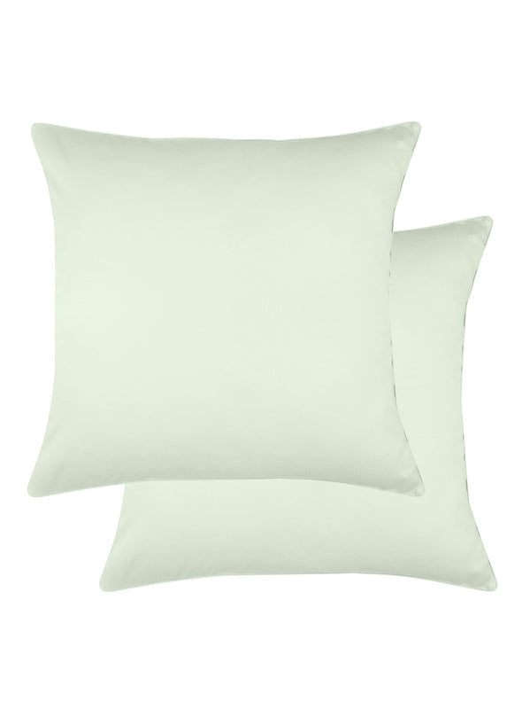 LOT DE 2 TAIES AVA VERT D EAU