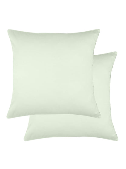 LOT DE 2 TAIES AVA VERT D EAU