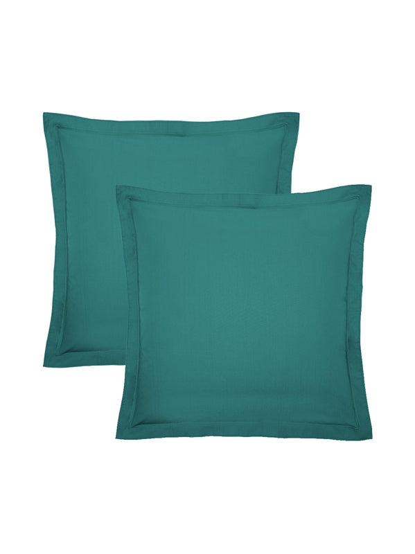 LOT DE 2 TAIES LA PERCALE FRANCAISE EMERAUDE