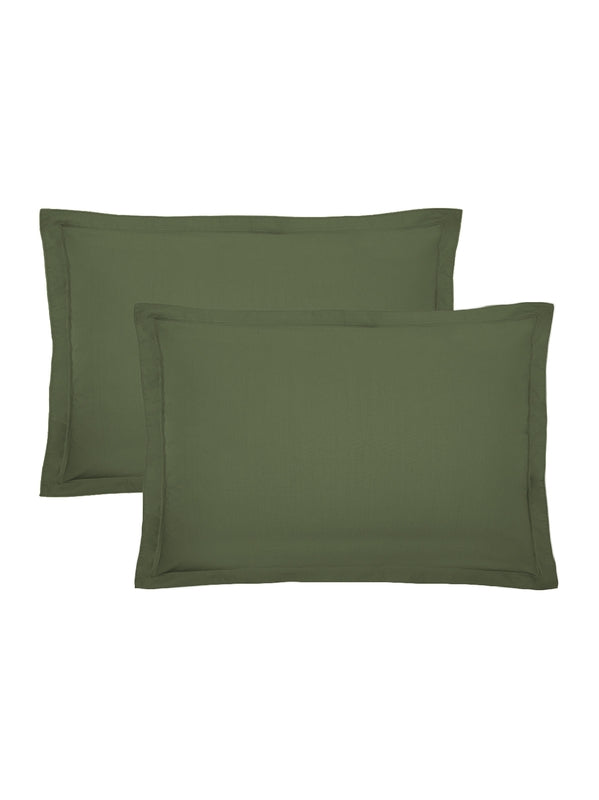 LOT DE 2 TAIES LA PERCALE FRANCAISE KAKI