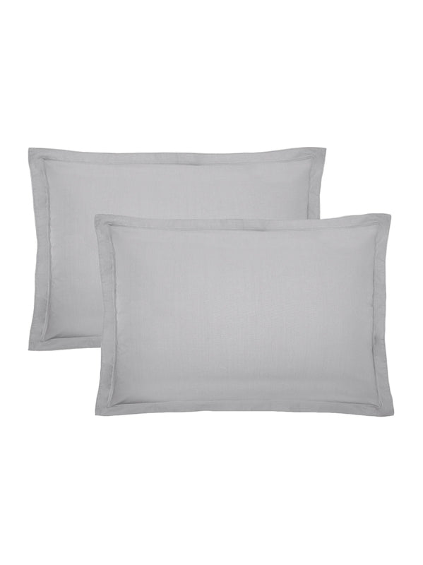 LOT DE 2 TAIES LA PERCALE FRANCAISE PLATINE
