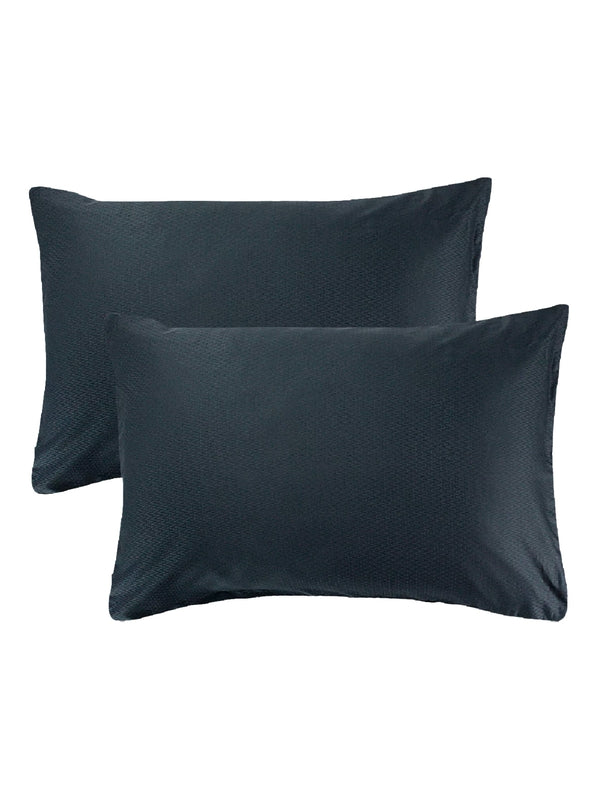 LOT DE 2 TAIES VIBRATO BLEU NUIT