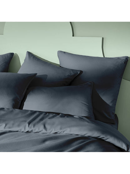 LOT DE 2 TAIES VIBRATO BLEU NUIT