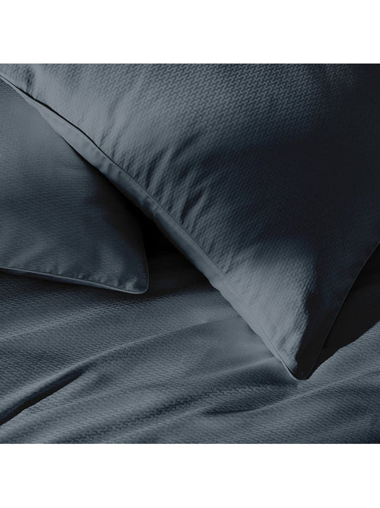 LOT DE 2 TAIES VIBRATO BLEU NUIT