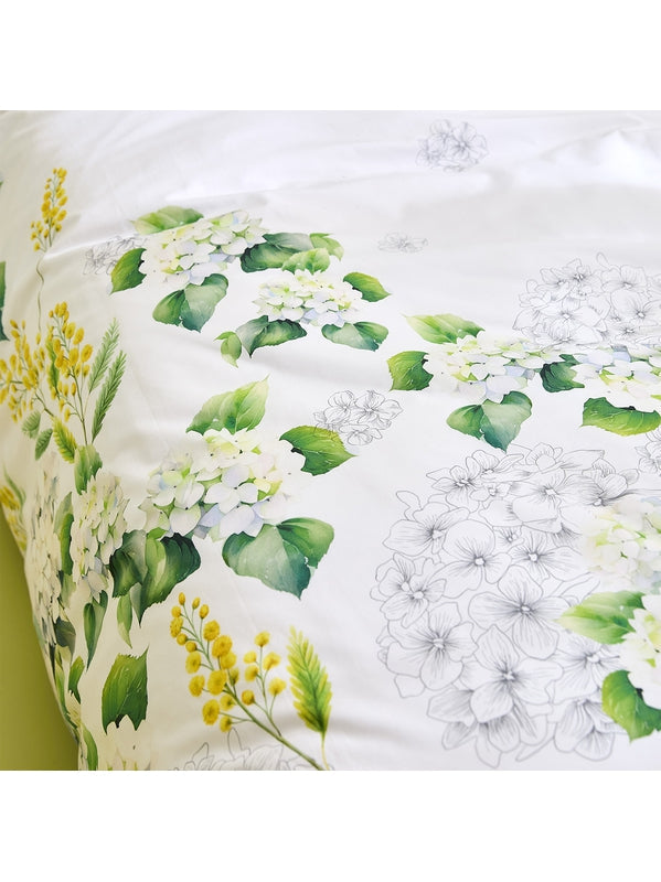 LOT H.COUETTE +TAIES ANNABELLE MIMOSA