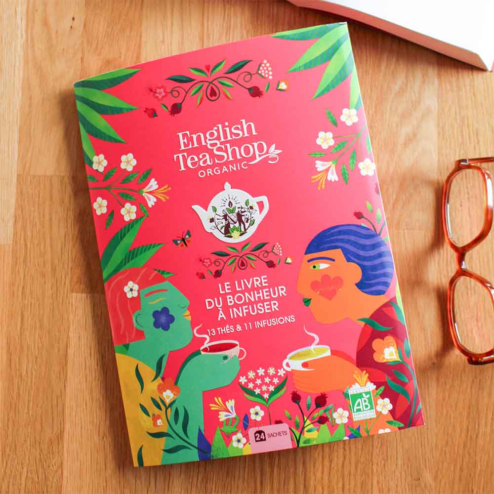 Le livre du bonheur à infuser 24 sachets bio - English Tea Shop