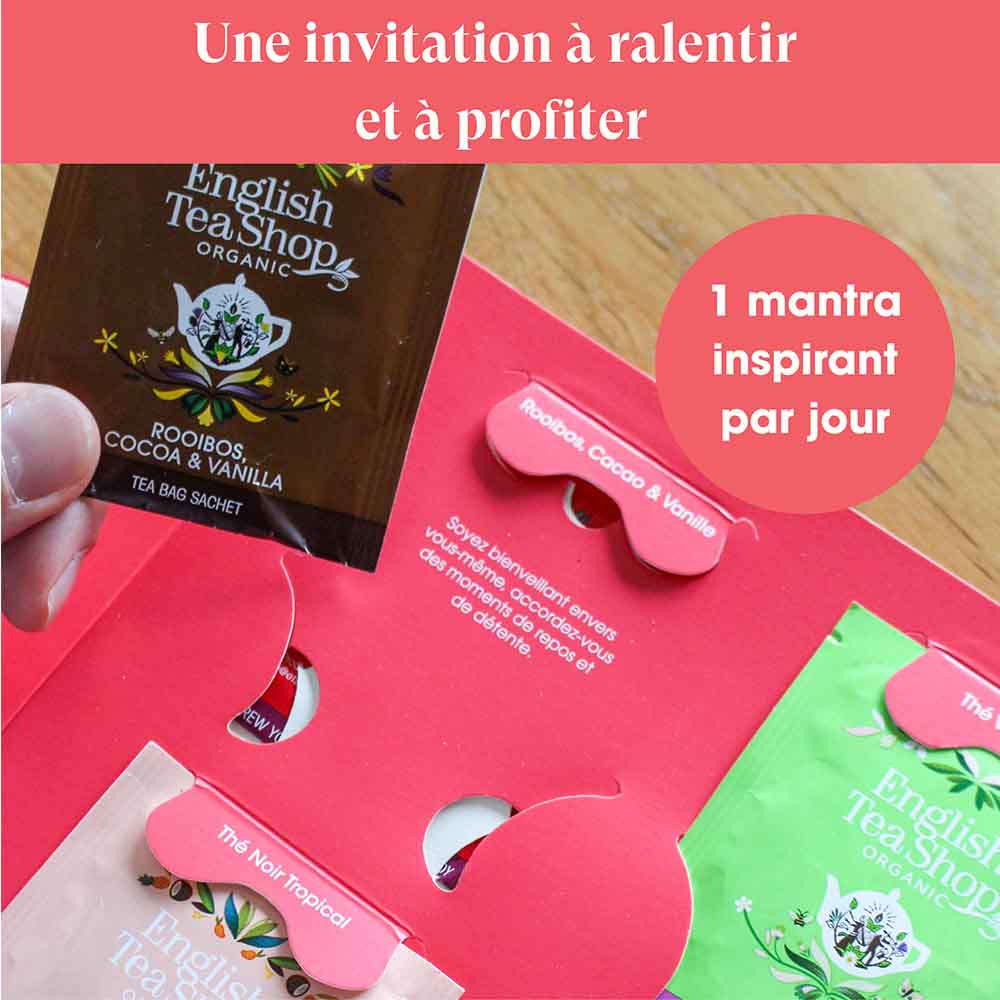 Le livre du bonheur à infuser 24 sachets bio - English Tea Shop