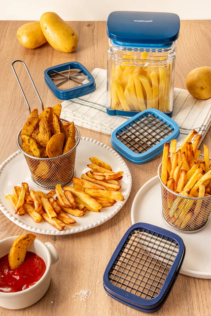 Chop and fry - Coupe frites, potatoes, fruits et légumes - 3 grilles - Mastrad
