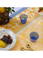 Rouleau de coton enduit Mille Citrons Provence jaune 180x2000 cm