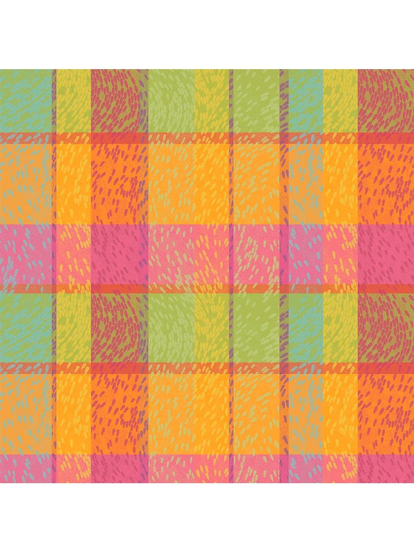 Rouleau de toile enduite mille sources berlingot rose 180x2000 cm