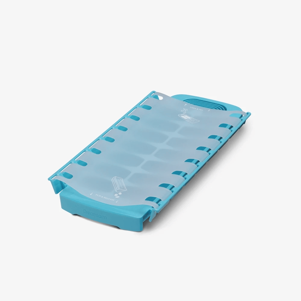Nospilla - Bac à glaçons avec couvercle silicone - Dreamfarm