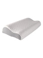Oreiller Memoergo respirant en mémoire de forme 30x60 avec housse zippée amovible