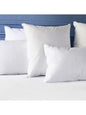 Oreiller Memofill blanc mémoire de forme 50x70 avec enveloppe percale coton
