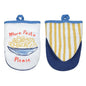 Paire de maniques Pasta lovers Club - Ulster Weavers