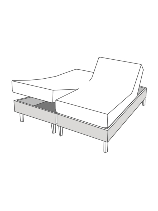 Protege matelas duo molleton blanc