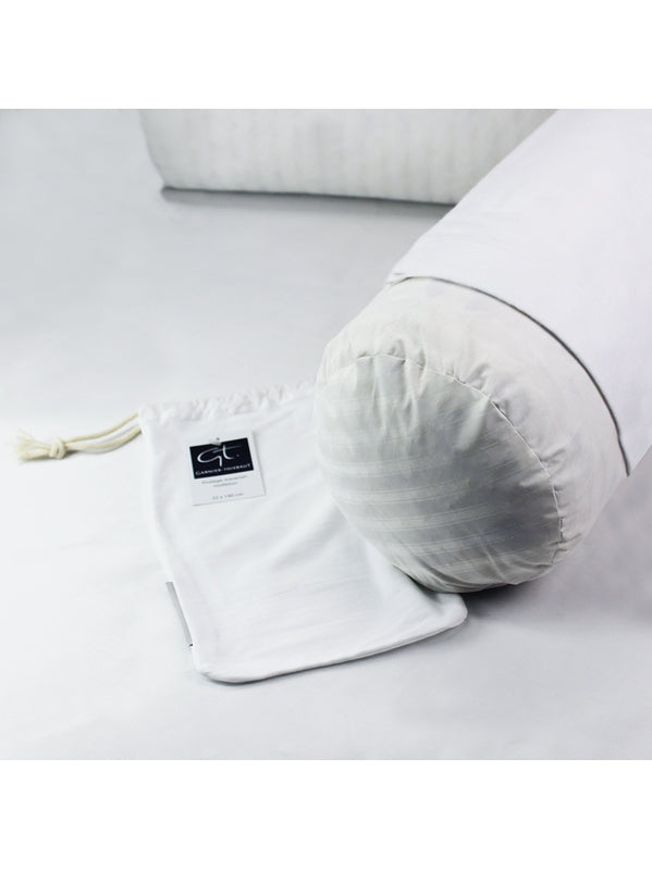 Protege traversin molleton blanc