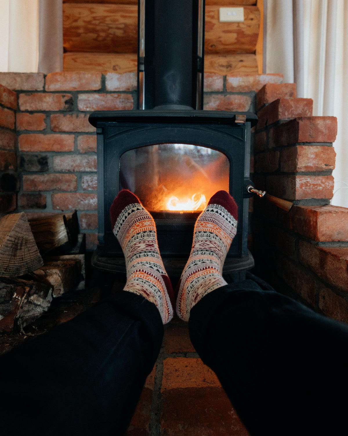 Chaussettes Ada Viking Nordic Socks - Polar Star, détail