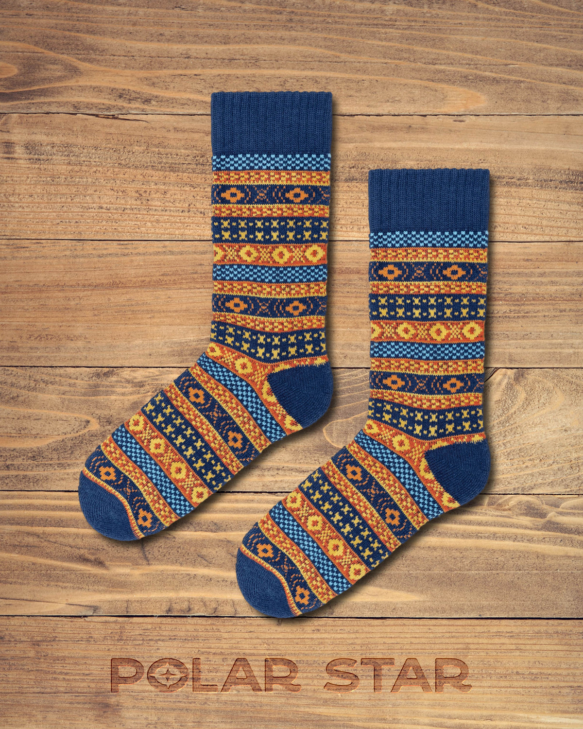Chaussettes Arvid Viking Nordic Socks - Polar Star