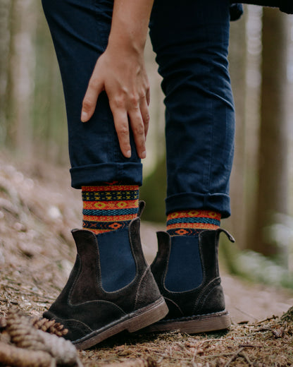 Chaussettes Arvid Viking Nordic Socks - Polar Star, détail