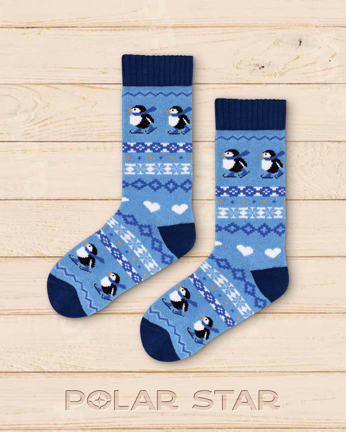 Chaussettes Isflak Penguin Nordic Socks - Polar Star