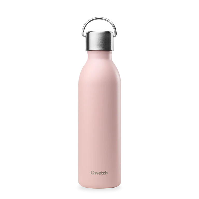 Bouteille isotherme 1000 ml pastel rose - Qwetch