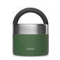 Boîte repas isotherme inox avec poignée - 850 ml - Qwetch