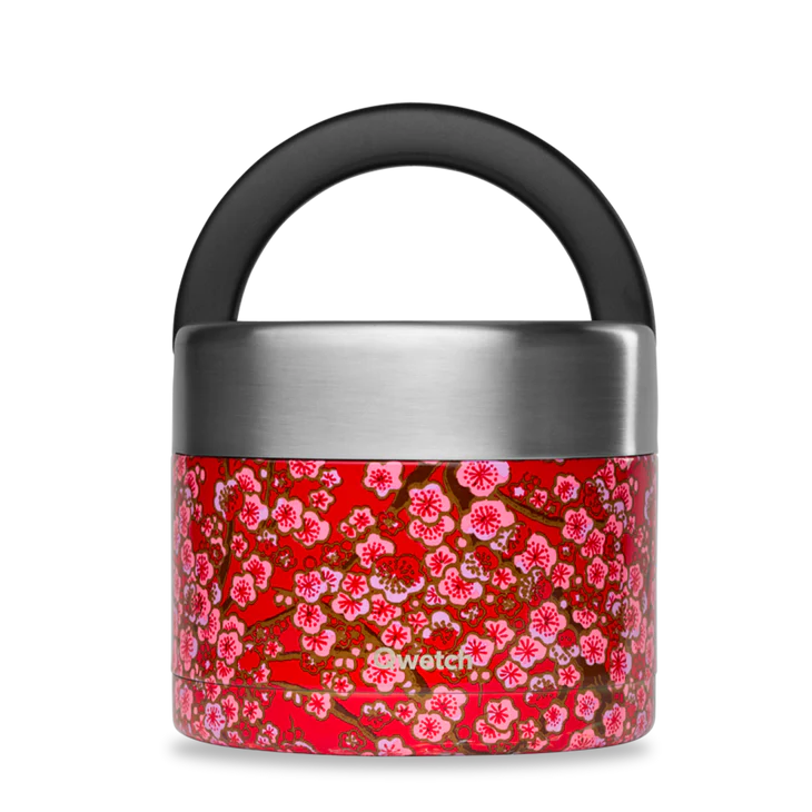 Boîte repas isotherme inox avec poignée - 850 ml - Qwetch