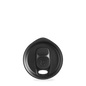 Couvercle pour mug iso inox matt noir - Qwetch