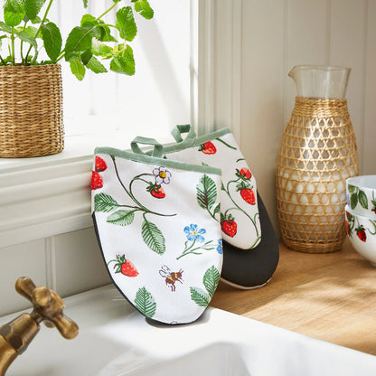 Paire de maniques Champ de fraises - Ulster Weavers