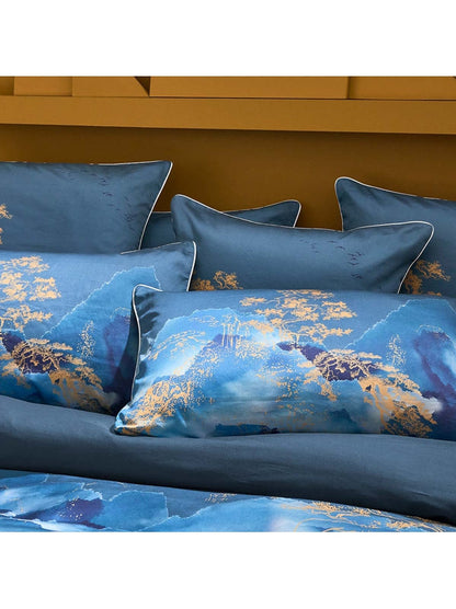 TAIE D'OREILLER FUJI NOCTURNE