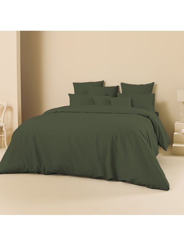 TAIE D'OREILLER LE METIS FRANCAIS KAKI